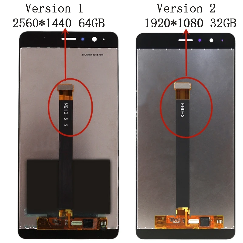 Для huawei Honor V8 ЖК дисплей Дисплей с Сенсорный экран планшета Ассамблеи Запчасти