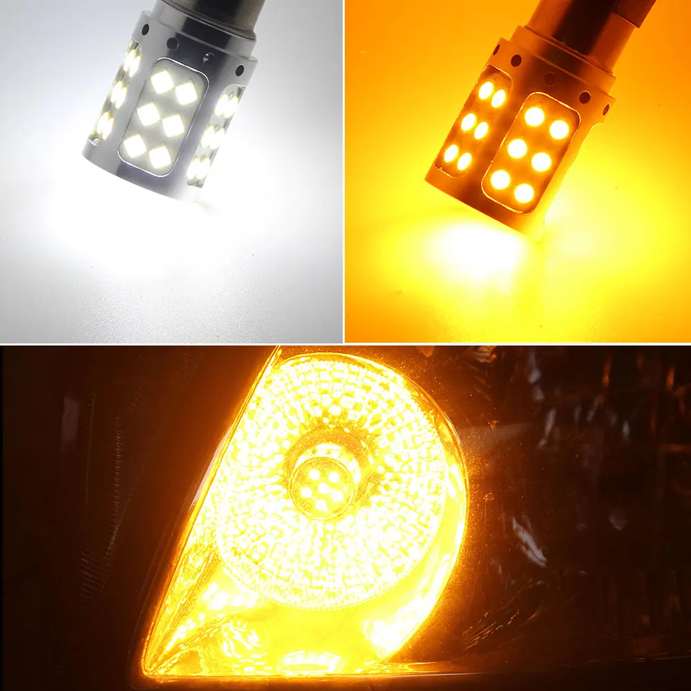 2x BOSMAA T20 7440 W21W 7443 W21/5W 36 SMD Светодиодная CAN шина без ошибок для автомобильного