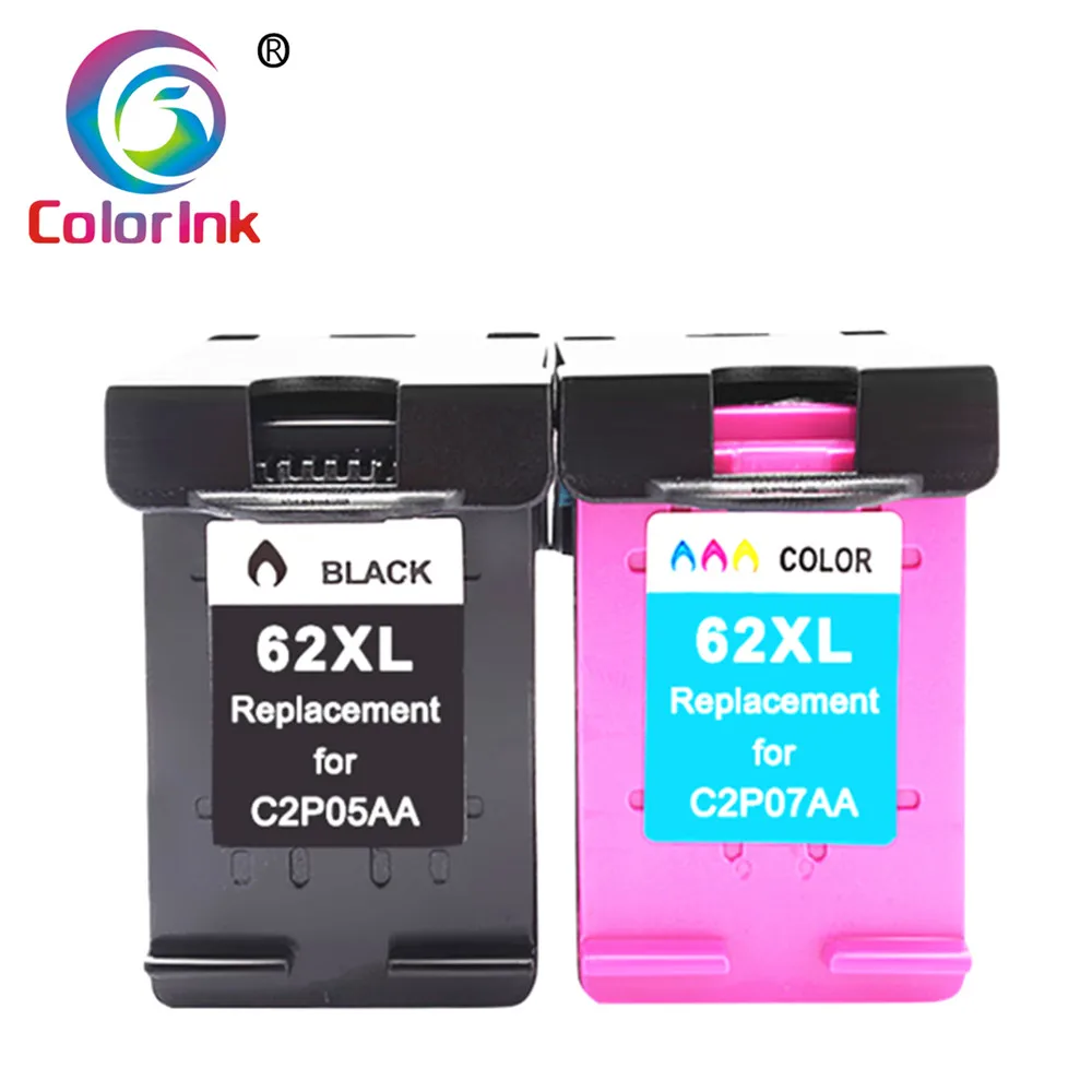 Чернильный картридж для принтеров HP 62 XL Envy 5640 OfficeJet 200 5540 5740 5542 7640|Чернильные