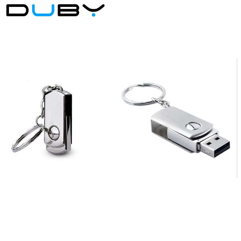 Вращающийся металлический pendirve карту флэш памяти с интерфейсом usb 2 0 флеш