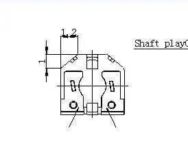 Z4PC3B8129521 телефон вибратор двигатель вибрации 14X4.5mm DC
