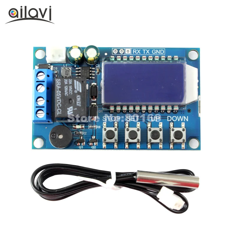 Высокоточный светодиодный цифровой дисплей температурные аксессуары DC12V24V