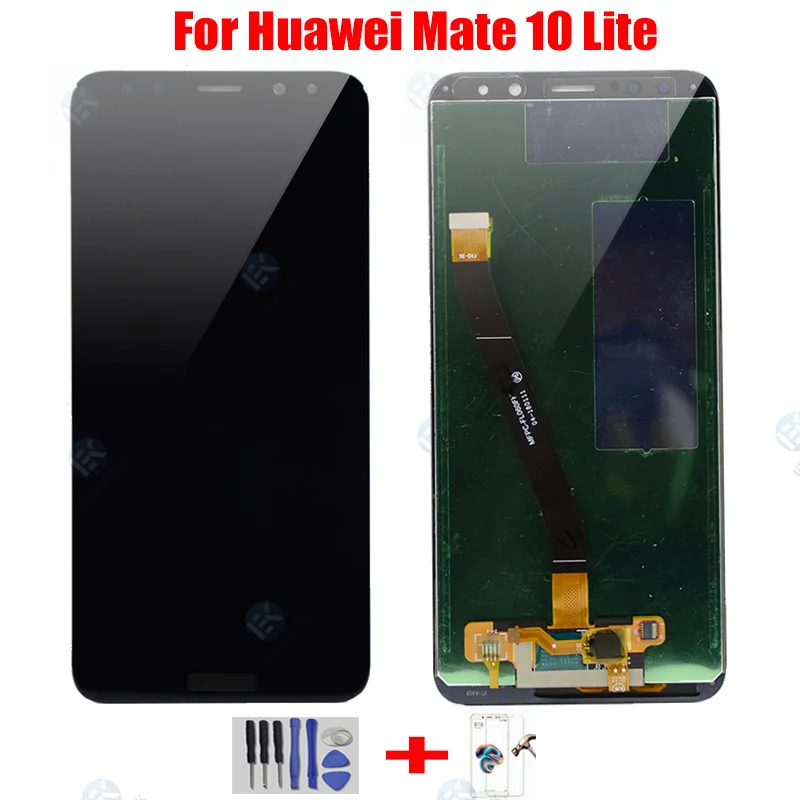 Для Huawei Mate 10 Lite Rne-L01 Rne-L02 сенсорный ЖК-дисплей с рамкой для ЖК-экран дигитайзер 5 9