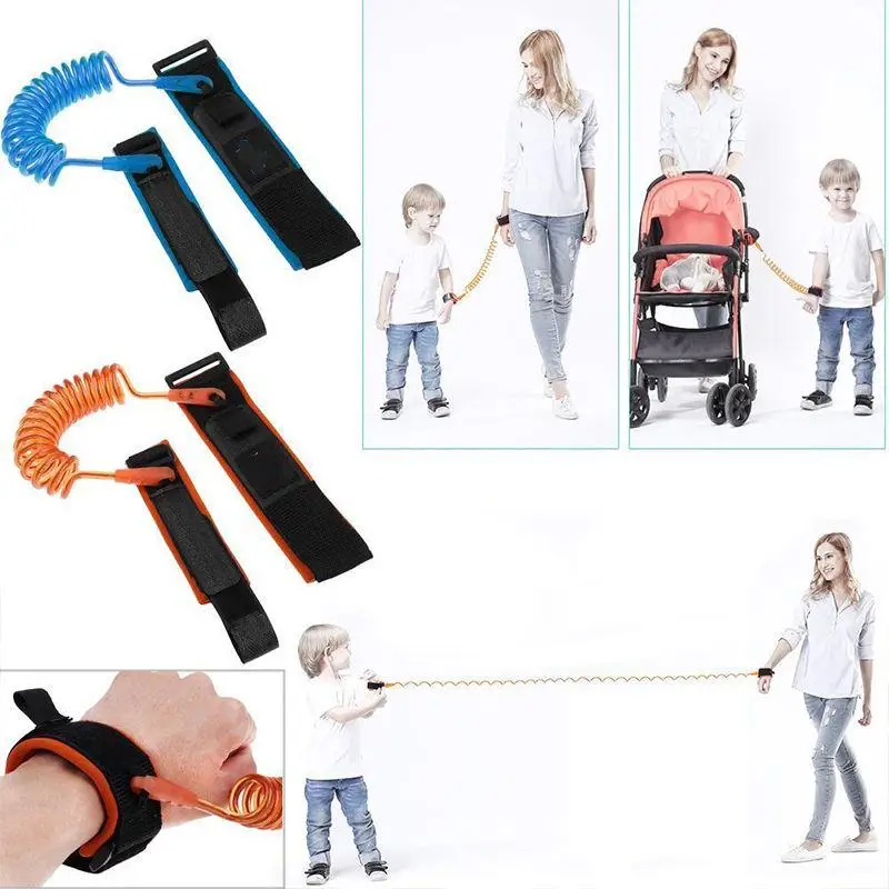 

2017 Hot 1PCS Toddler Baby Kids Safety Harness Child Leash Anti Lost Wrist Link Traction Rope 4 Colors
