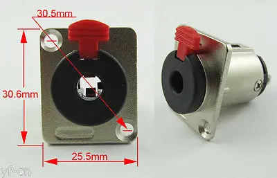 4 шт. 3 Полюсные аудиоразъёмы 6 35 мм 1/4 дюйма|pole connectors|connector 3pcs connector |