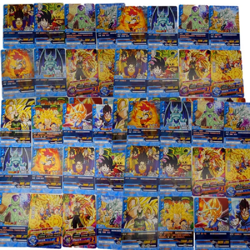 408 шт. Dragon Ball Super Ultra Instinct Goku играющая карточная игрушка часы в советском стиле игровая коллекция для детей