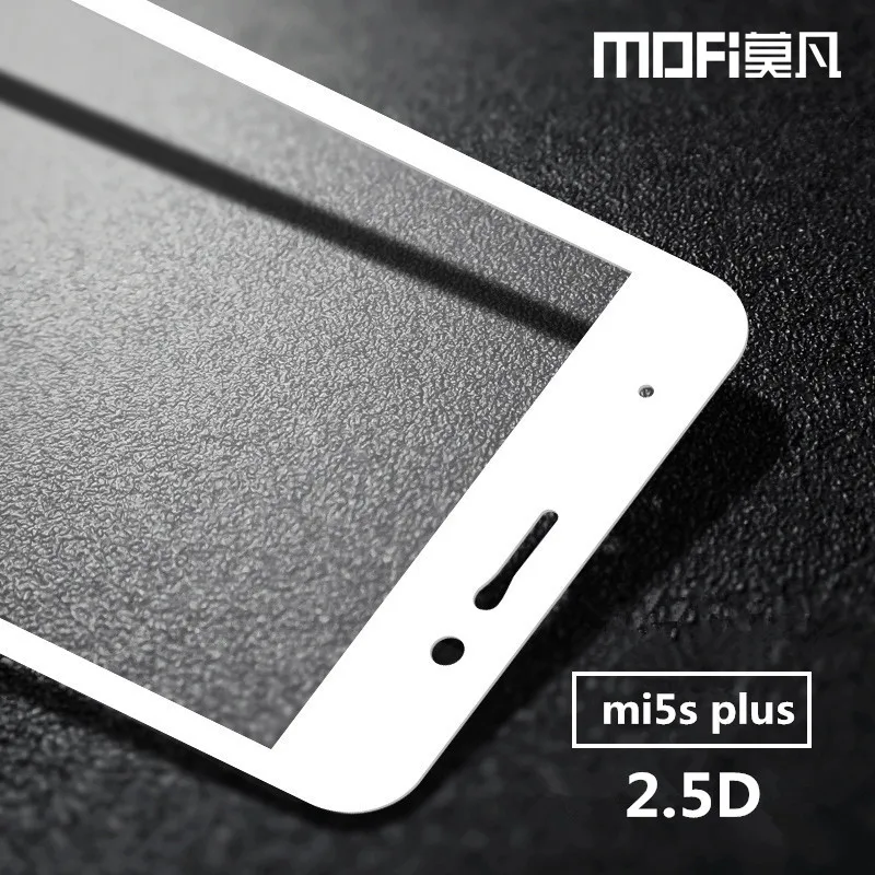 Xiaomi mi 5S плюс стекло закаленное Mofi защита экрана полное покрытие защитная пленка 5