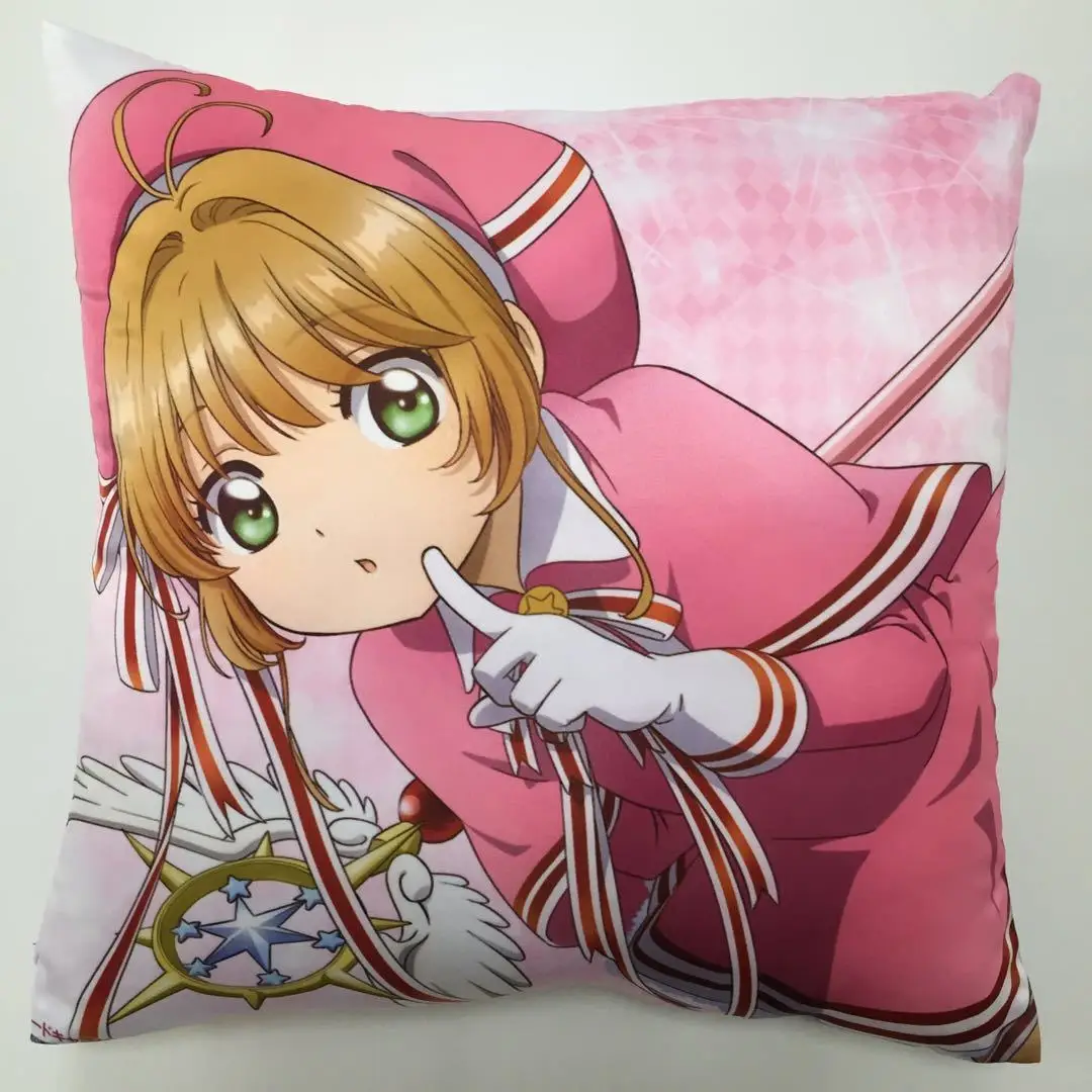 Новинка двухсторонняя наволочка Cardcaptor Sakura обнимающая подушка подарок для