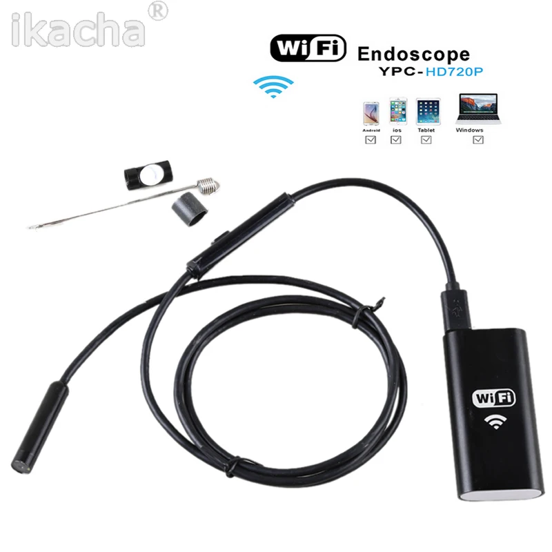 Бороскоп 8 5 мм 6 светодиодный Android HD 720P беспроводной Wi-Fi эндоскоп видео