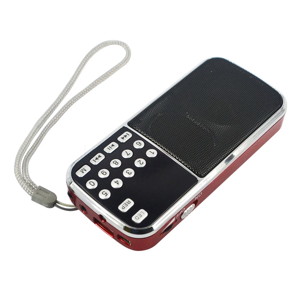Новый Портативный HIFI мини многофункциональный цифровой MP3 радио динамик USB TF FM