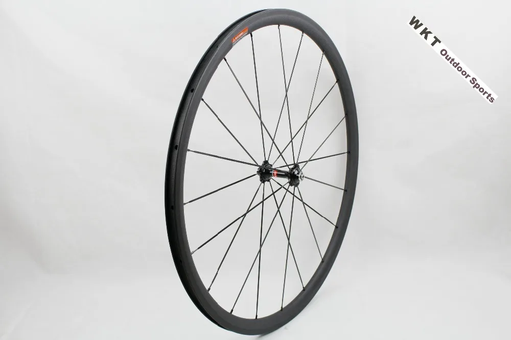 3K Углеродные колеса 700c велосипедные дорожные Китай 23 мм Широкие клинчерные 30