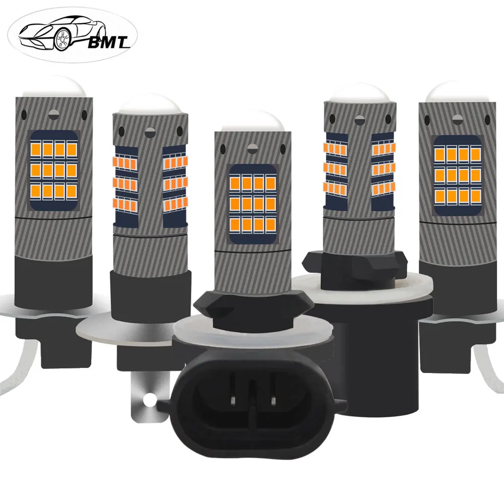 BMT H1 H3 LED h27 h27w2 h27w/2 881 880 h27w1 h27w led супер яркий Автомобильный светодиодный