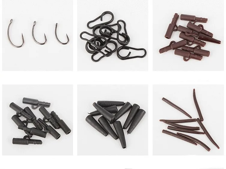 Rompin коробка для рыболовных снастей карпа волос комбинированная аксессуары