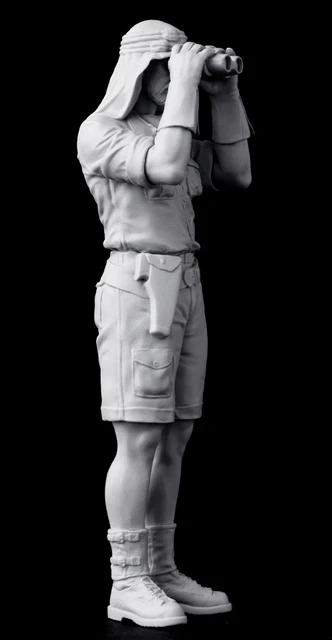 1/18 90 мм Неокрашенная полимерная фигура британской армии SAS | Наборы для сборки