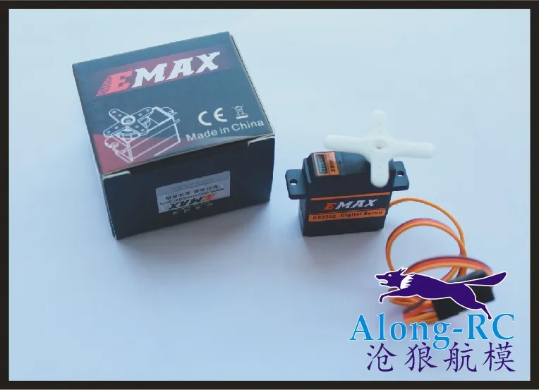 Бесплатная доставка 4 шт цифровой сервопривод EMAX ES3352 бесщеточный крыла мотор 8 V/6 0