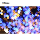 Laeacco Блестящий горошек свет боке вечеринка Декор обои Детский портрет фото фоны для фотографий Фотостудия