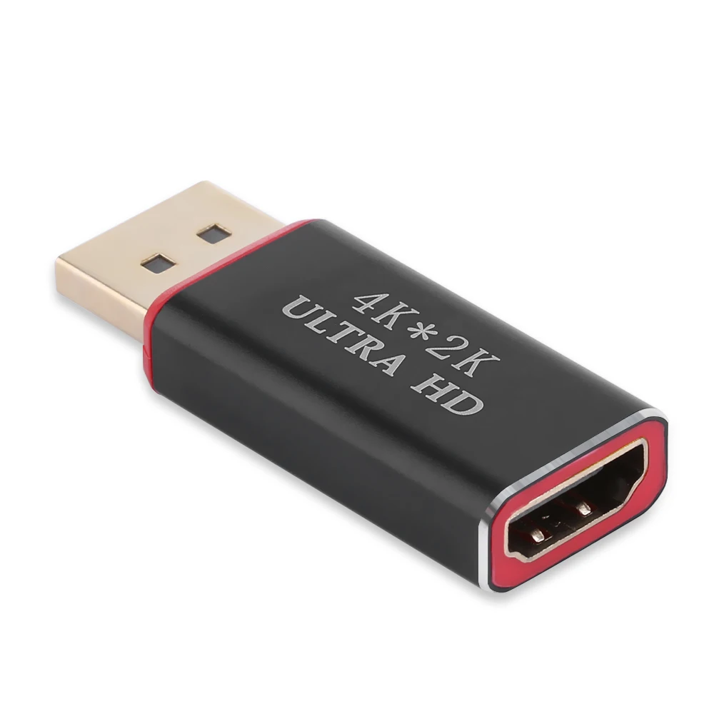 DP Display Port To HDMI Adapter Converter 4K 2K HD Male to Female Video Audio коннектор для HDTV PC Monitor| |
