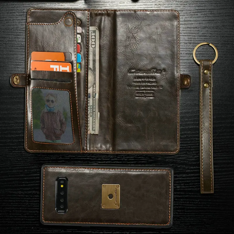 Магнитный кожаный чехол кошелек с подставкой для Samsung S20 Plus Galaxy Note10 S10 S9 S8 Note 9 8|case for