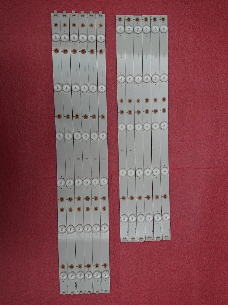 12 шт. светодиодный комплект светодиодные панели для 50PFH6510 50PFH4509 50pfk4009 50PFT6510 50PFL6340