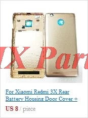 Для Xiaomi Redmi 4 Prime Pro Redmi 4 задняя крышка батарейного отсека, чехол на дверь, чехол на заднюю батарейку, запасные части