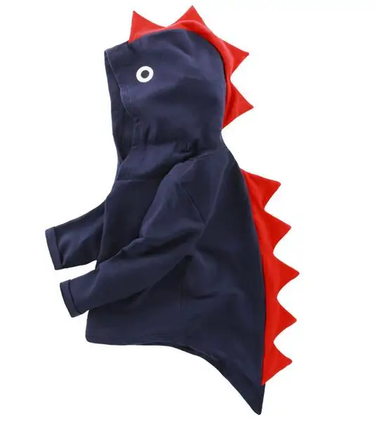 Свитер с объемным динозавром для мальчиков Новинка 2017 года Весенняя Детская