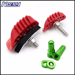 Green 1," /2,15" Мотоцикл замок обода крышки шайбы черный золотой красный оранжевый, синий, зеленый для внедорожных мотоциклов шины - Цвет: Green