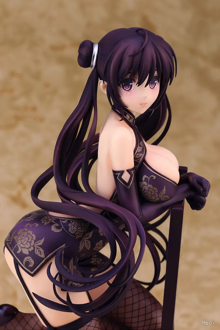 Новинка Аниме экшн-комикс Misaki Kurehito Fuyutsuki Togetsu в Cheongsam Рисунок 20 см 1/6 Масштаб ПВХ сексуальная модель девушки