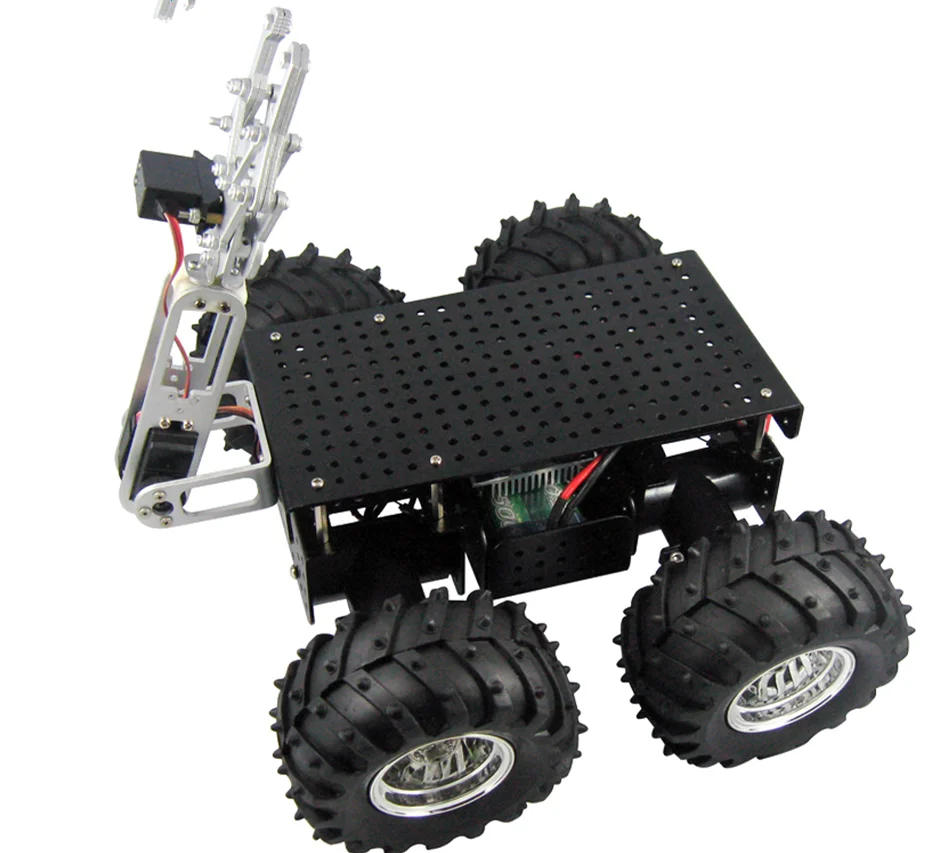 Шасси Wild Thumper 4WD с захватом 2DOF автомобильная платформа Роботизированная