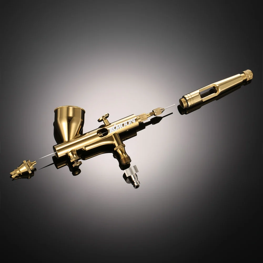 0 25 мм гравитационный питательный Мини Пистолет двойного действия Аэрограф набор