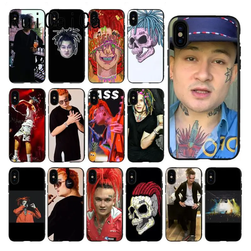 RuiCaiCa MORGENSHTERN Rapper шаблон мягкий чехол для телефона из ТПУ iPhone 6S 6plus 7 7plus 8 8Plus X Xs MAX 5 5S