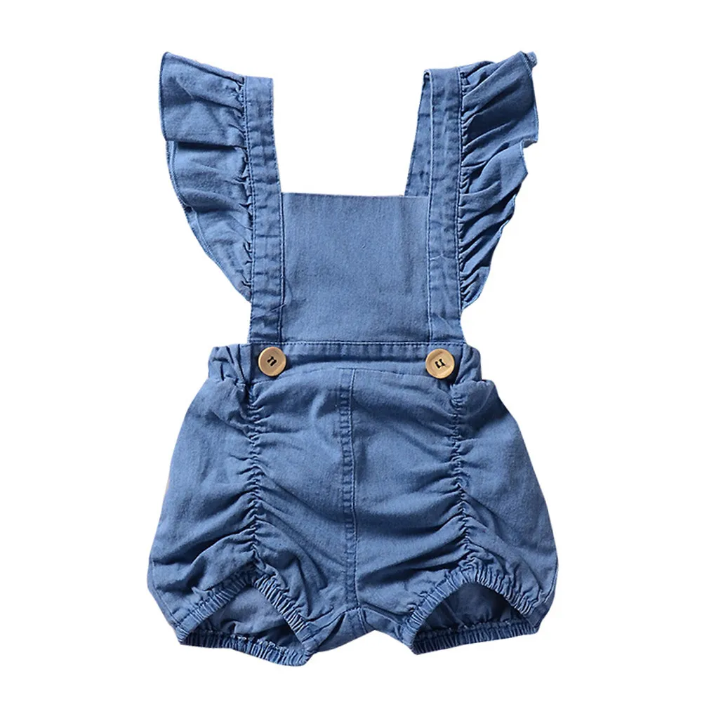 Голубой комбинезон для девочек Одежда новорожденных U71227|girls overalls|overalls girlsclothes girls |
