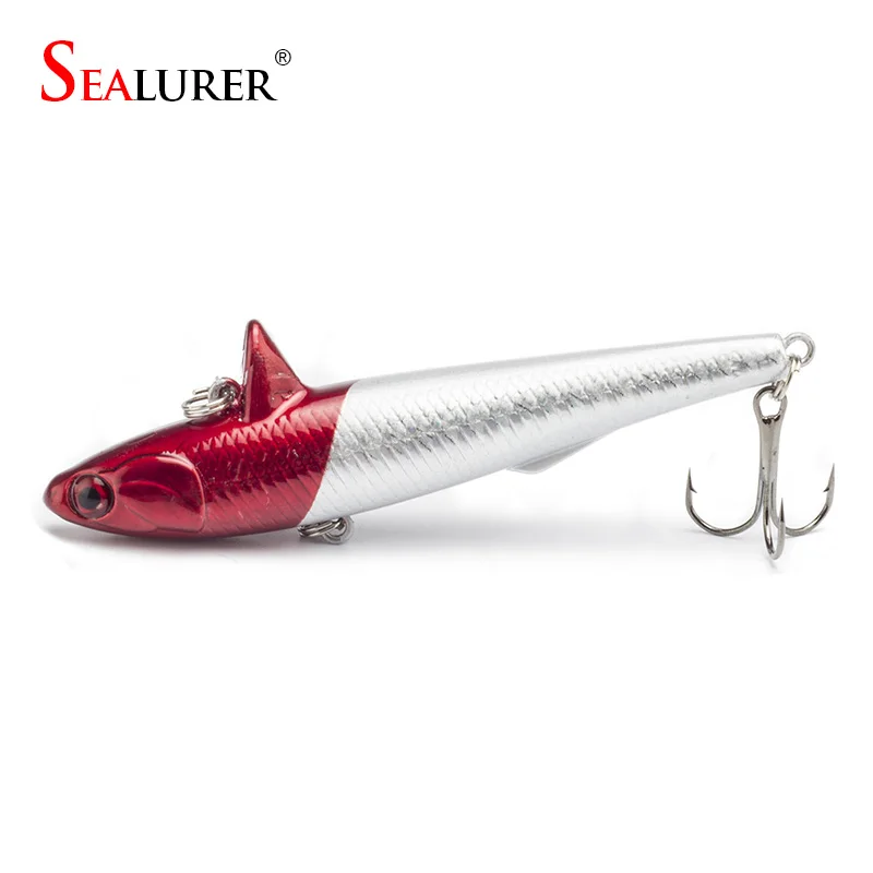 Бренд SEALURER Высококачественная рыболовная приманка Pesca с 6 # крючками твердая VIB