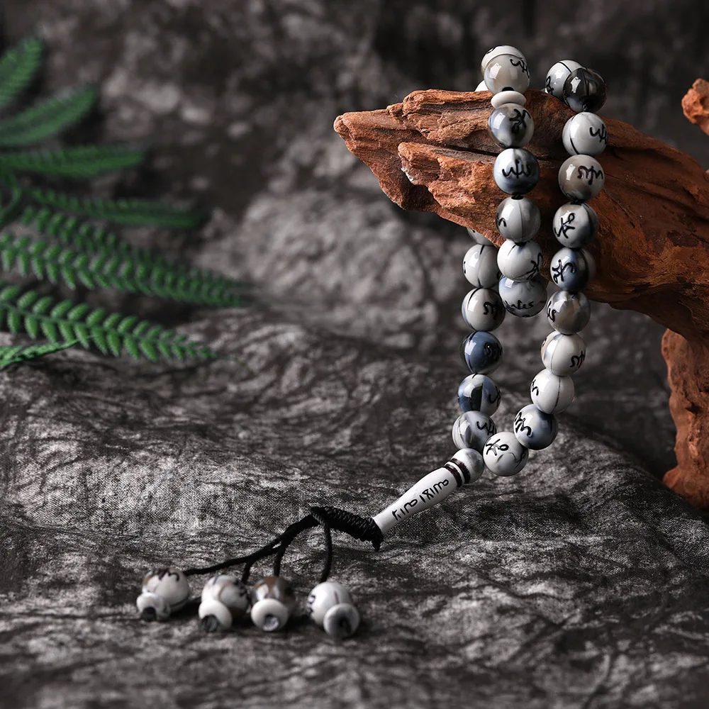 10 мм Ближнего Востока Браслеты Tassel Pendant 33 четки исламский мусульманский тасбих Аллах Мохаммеда четки оптом по низкой цене для Для женщин Для мужчин