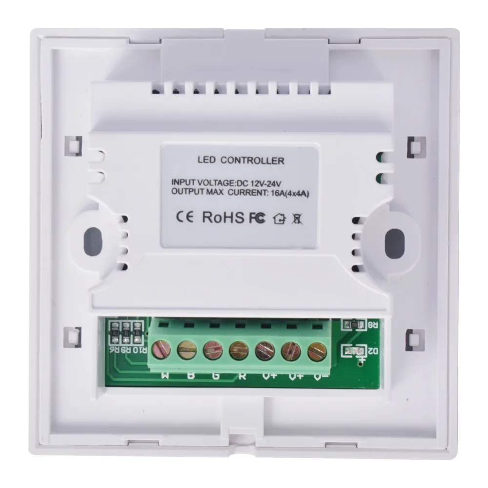 RGBW светодиодная Сенсорная панель контроллер Светодиодный диммер для