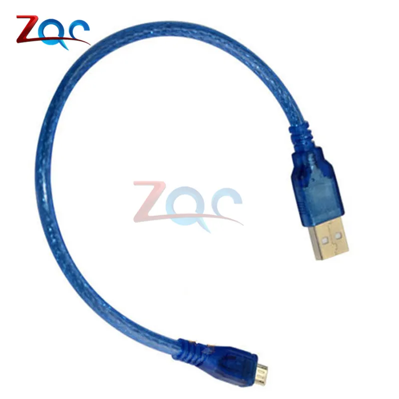 30 см USB 2 0 A папа к Micro 5 pin кабель для передачи данных Шнур|male male|male to malemale |