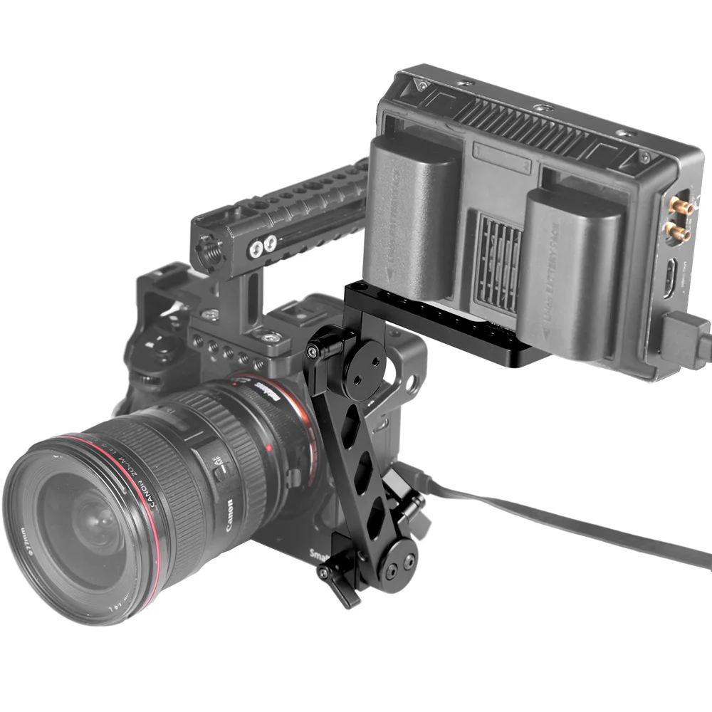 Кронштейн для ЖК монитора SmallRig EVF со встроенным зажимом Nato Zacuto Gratical HD/BMVA/SmallHD 502HD