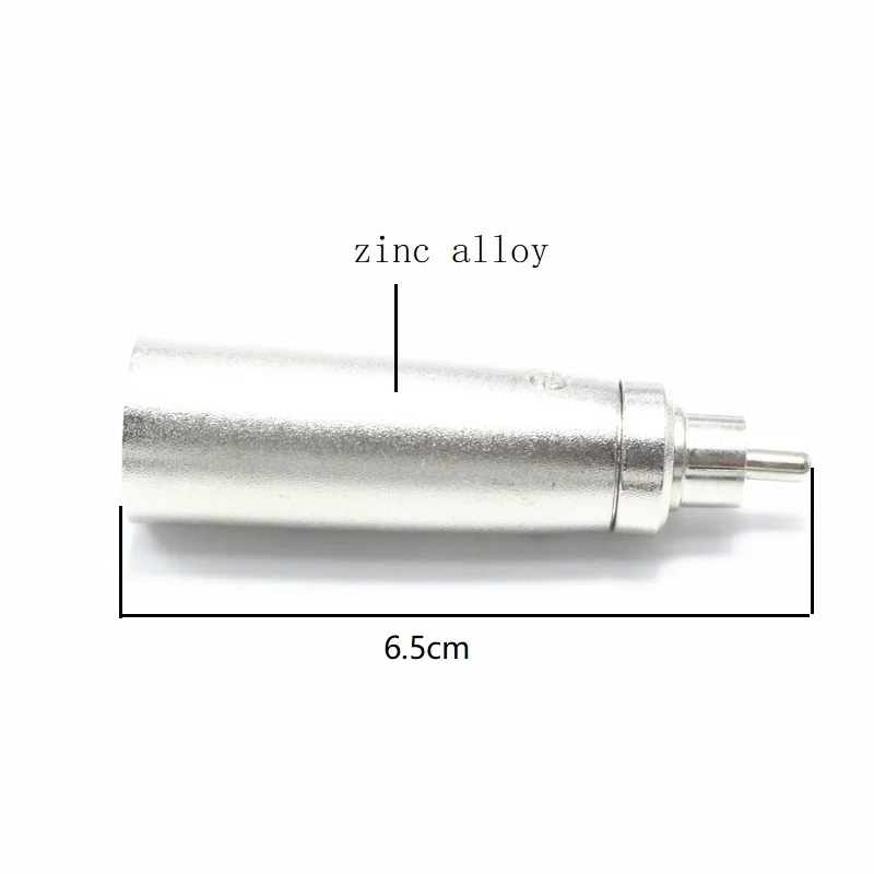 10 шт./упак. 3Pin XLR штекер к RCA аудио адаптер разъем|Соединители| |