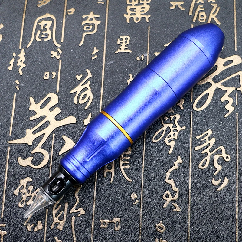Pro татуаж Pen машина Татуировка MachineTattoo питания с Клип шнур PTM4321
