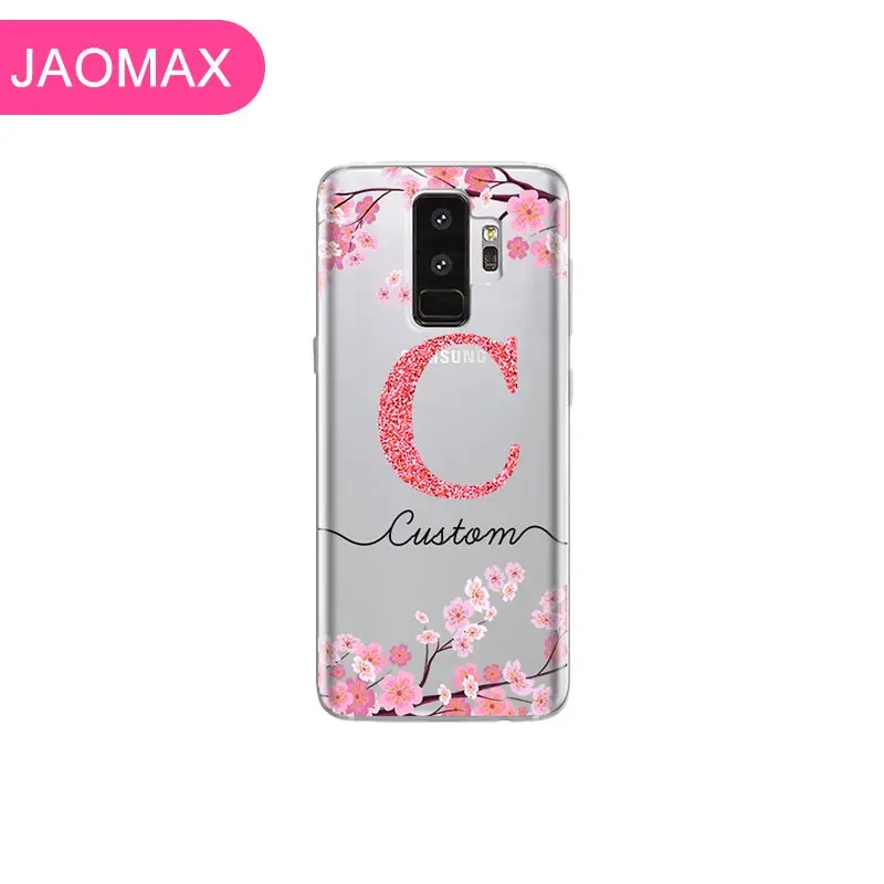 Jaomax персонализированный Чехол для телефона Samsung Galaxy S6 S7 edge S8 S9 Plus Note 8 Мягкая