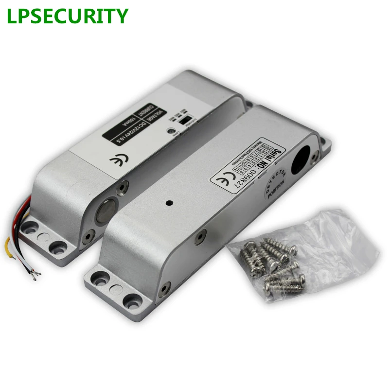 

800kg Electric Bolt Lock with Door State Detection Timer Drop Bolt Lock Fail-safe Electric Gate Door Lock