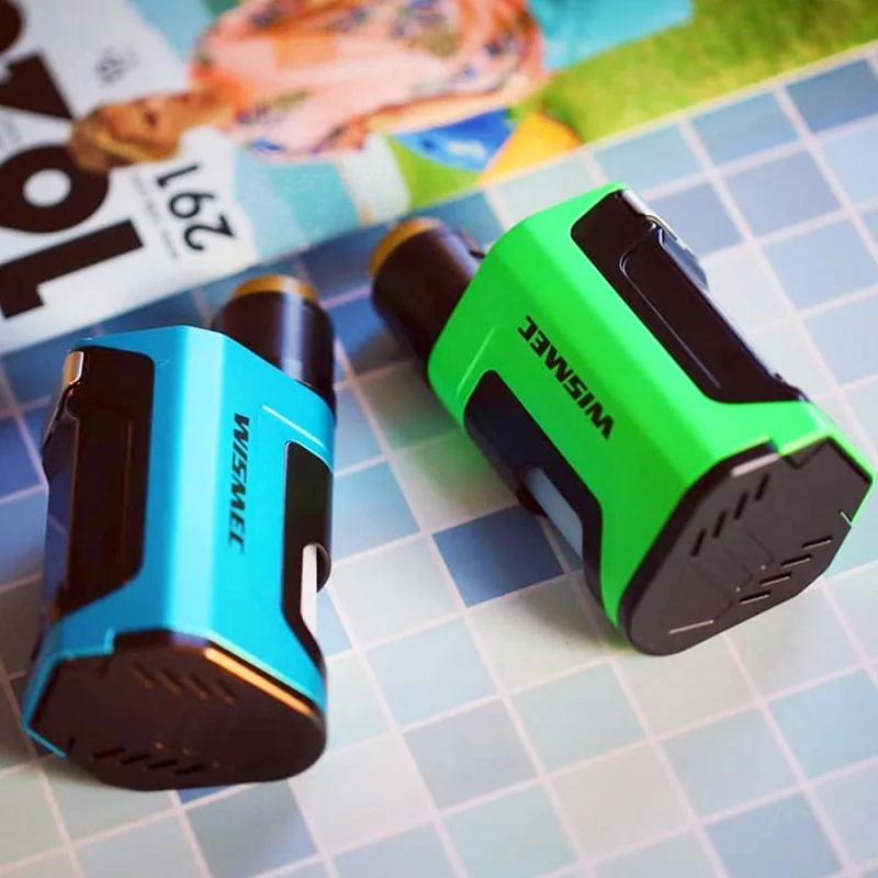 Оригинальный WISMEC Luxotic DF Box 200 Вт TC комплект с гильотинной V2 RDA и 7 мл бутылка Макс