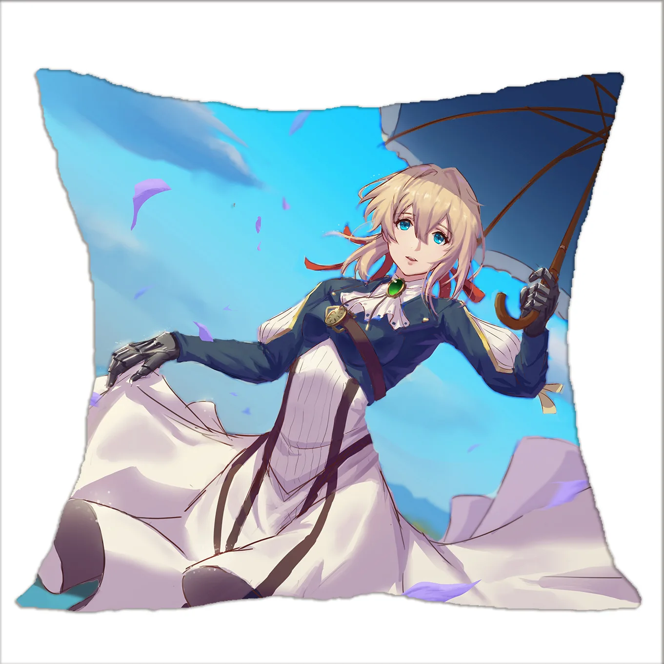 Аниме Re Zero квадратная наволочка покрывает Модный японский мультфильм Начиная
