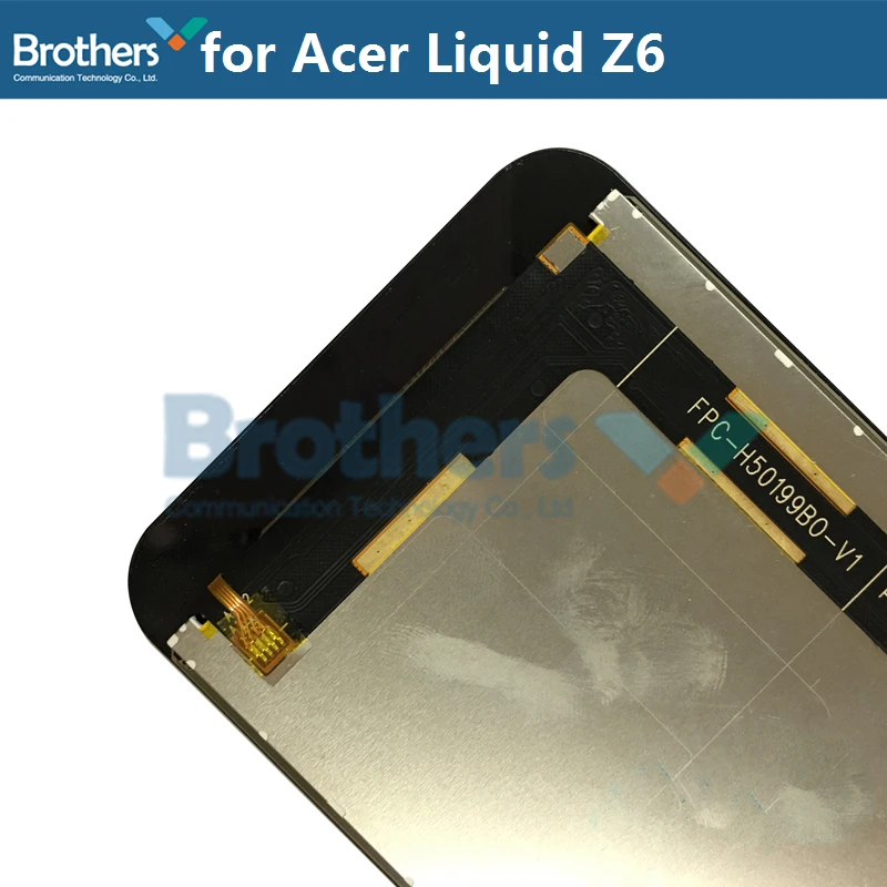 ЖК дисплей Дисплей для acer жидкости Z6 Сенсорный экран дигитайзер без рамы сборка