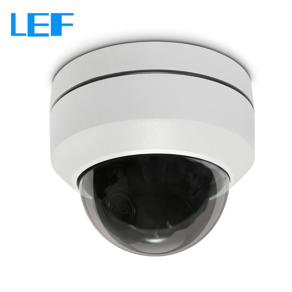 LEF Мини PTZ IP камера HD 1080P 3X зум скорость купольная ONVIF сеть CCTV наблюдения Открытый