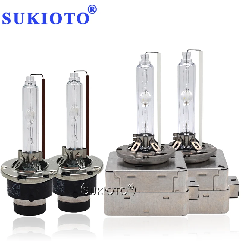 Автомобильные передсветильник фары sukioto D4S D3S D2S D1S полностью металлический корпус