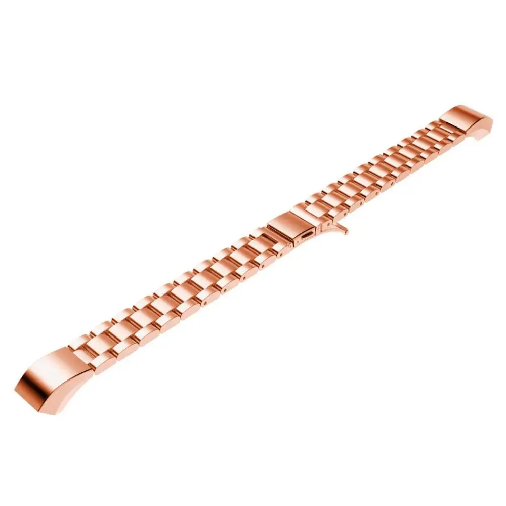 Rose gold Ремешок для часов из нержавеющей стали для fitbit alta HR band сменный Браслет Для fitbit alta Ремни Аксессуары для наручных часов - Цвет ремешка: Rose gold