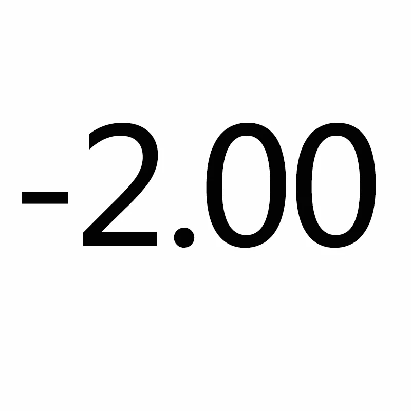 -200 Металлические Золотые очки по рецепту, готовые очки для близорукости,, популярные оптические очки для мужчин и женщин, студенческие очки для зрения-1,0-4,0 - Цвет оправы: -200