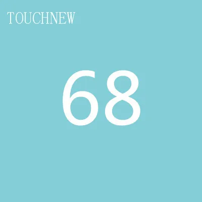 68 TOUCHNEW на заказ, одноцветные эскизные маркеры на спиртовой основе, двойная головка, кисть, маркеры, ручка для рисования, манга, товары для рукоделия, маркеры - Цвет: 68