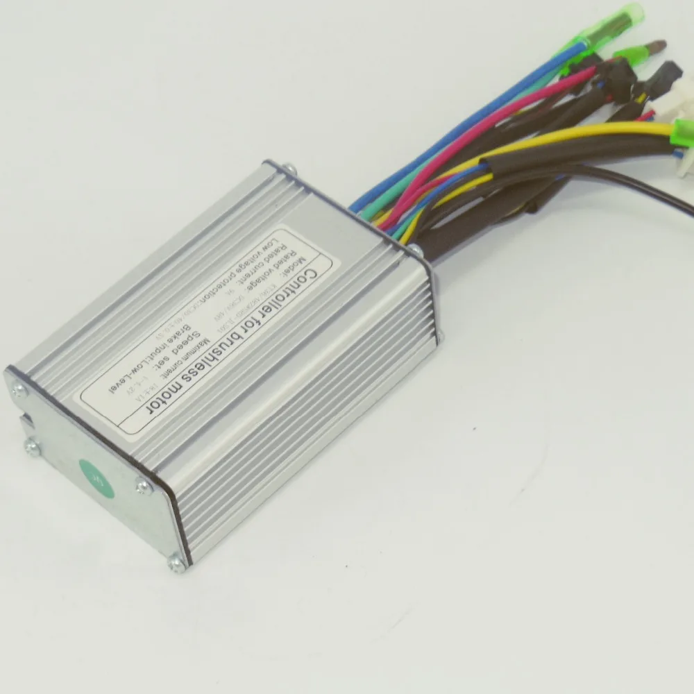 36V48V 350W 18Amax мотора постоянного тока без щетки KUNTENG ЖК дисплей контроллер