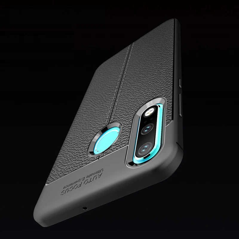 Кожаный чехол для телефона YUETUO huawei p30 lite p 30 nova 4e p30lite силиконовые аксессуары